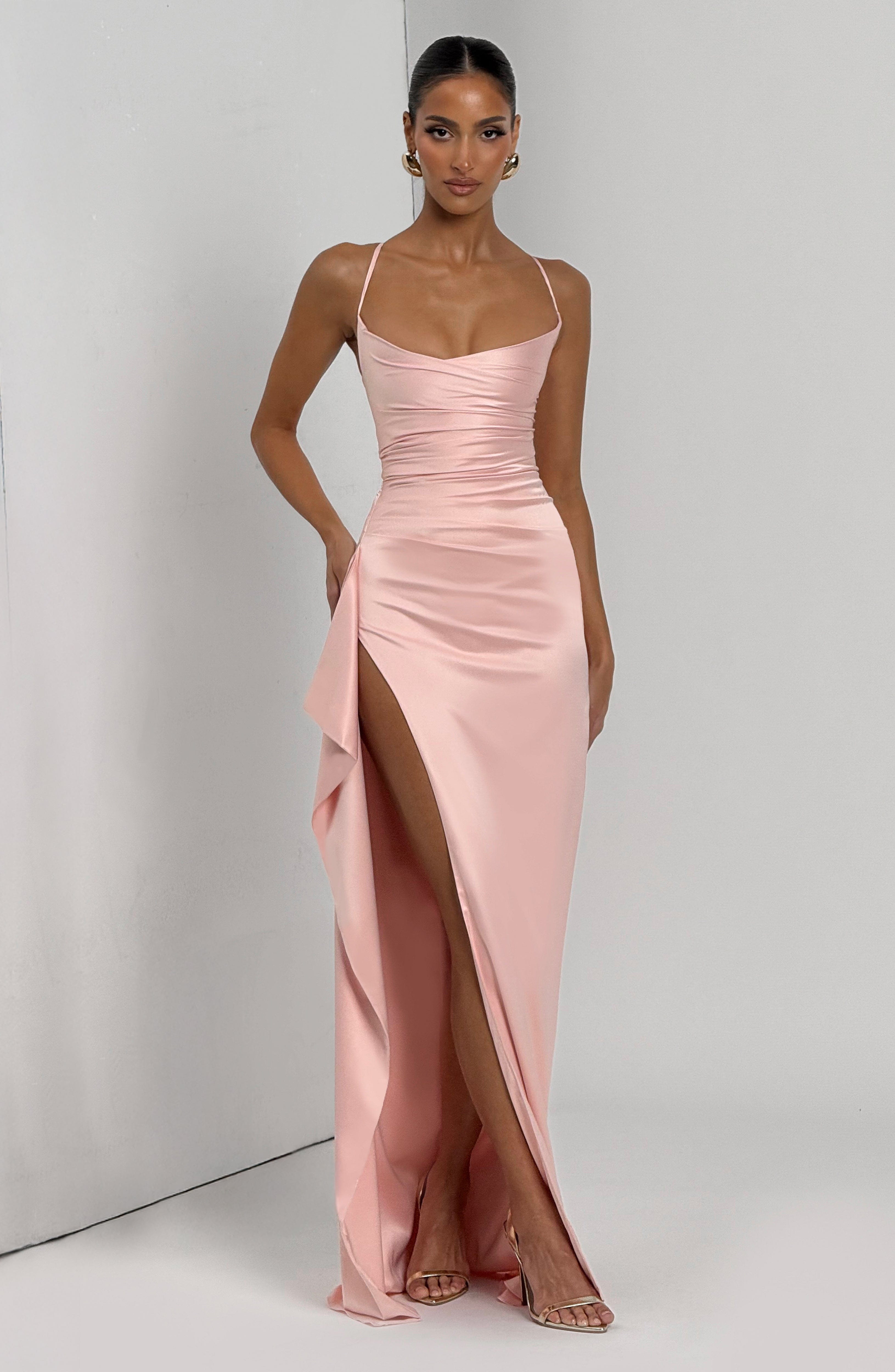 Helen Maxi Dress - Blush