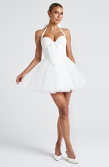 Keely Mini Dress - Ivory