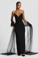Lindsey Maxi Dress - Black