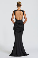 Lorenza Maxi Dress - Black