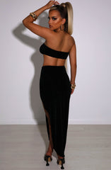 Malia Maxi Skirt - Black