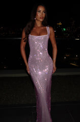 Petra Maxi Dress - Pink