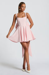 Rue Mini Dress - Blush