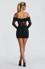 Sauline Mini Dress - Black