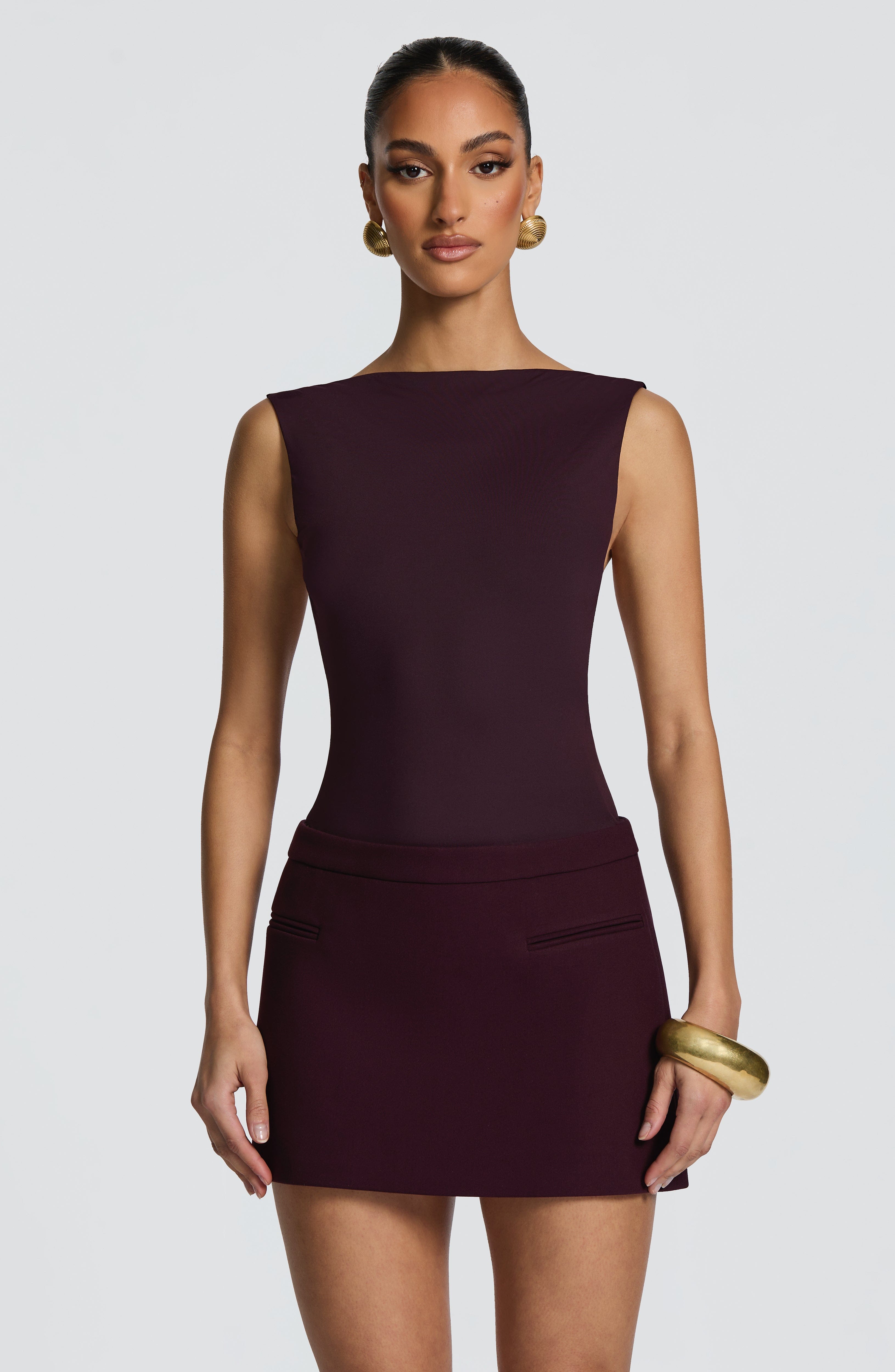 Tori Bodysuit - Plum