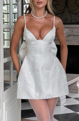 Zoella Mini Dress - Ivory